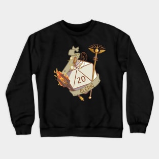 Dnd Cleric D20 Crewneck Sweatshirt